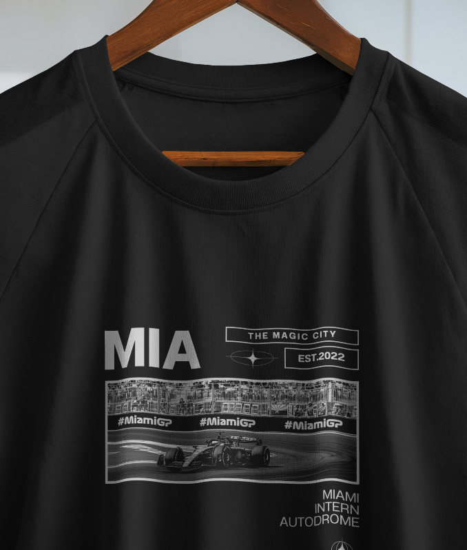 F1 Miami Grand Prix Circuit T-Shirt Formula 1